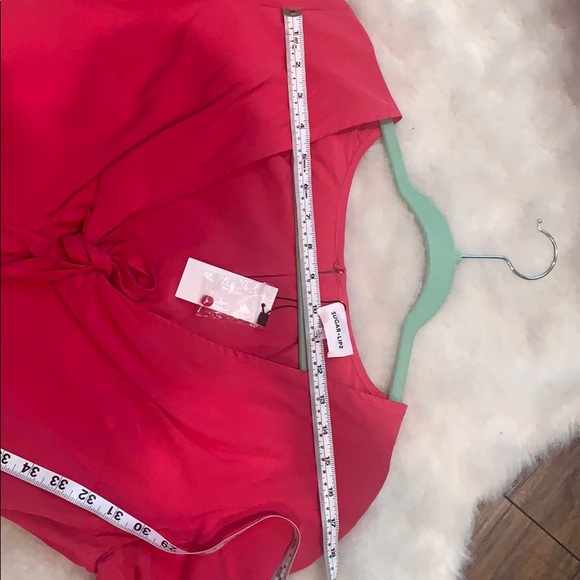 Sexy Hot Pink Romper - Picture 8 of 8